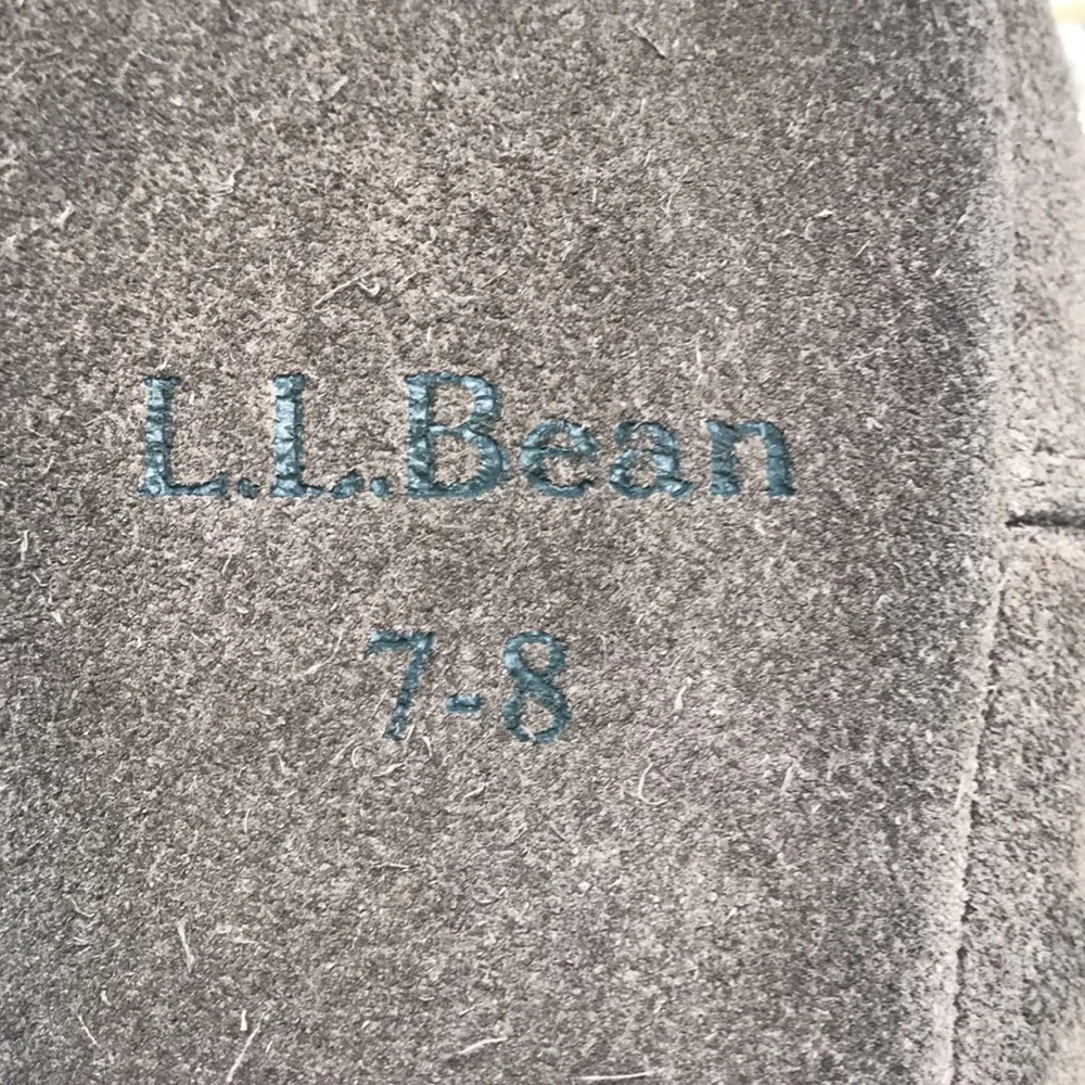 L.L. Bean Fleece Slippers (toddler size 7-8)